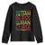 Who Jah Bless No Man Curse Youth Sweatshirt Jamaica Flag Rasta Reggae Roots - Wonder Print Shop