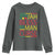 Who Jah Bless No Man Curse Youth Sweatshirt Jamaica Flag Rasta Reggae Roots - Wonder Print Shop