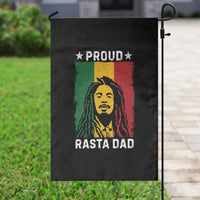 Proud Rasta Dad Garden Flag Rastafarian Jamaica Father's Day - Wonder Print Shop