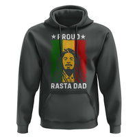 Proud Rasta Dad Hoodie Rastafarian Jamaica Father's Day - Wonder Print Shop