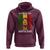 Proud Rasta Dad Hoodie Rastafarian Jamaica Father's Day - Wonder Print Shop