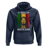 Proud Rasta Dad Hoodie Rastafarian Jamaica Father's Day - Wonder Print Shop