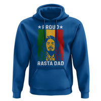 Proud Rasta Dad Hoodie Rastafarian Jamaica Father's Day - Wonder Print Shop