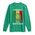 Proud Rasta Dad Long Sleeve Shirt Rastafarian Jamaica Father's Day - Wonder Print Shop