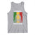 Proud Rasta Dad Tank Top Rastafarian Jamaica Father's Day - Wonder Print Shop