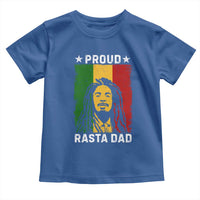 Proud Rasta Dad Toddler T Shirt Rastafarian Jamaica Father's Day - Wonder Print Shop