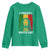 Proud Rasta Dad Youth Sweatshirt Rastafarian Jamaica Father's Day - Wonder Print Shop