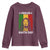 Proud Rasta Dad Youth Sweatshirt Rastafarian Jamaica Father's Day - Wonder Print Shop