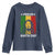 Proud Rasta Dad Youth Sweatshirt Rastafarian Jamaica Father's Day - Wonder Print Shop