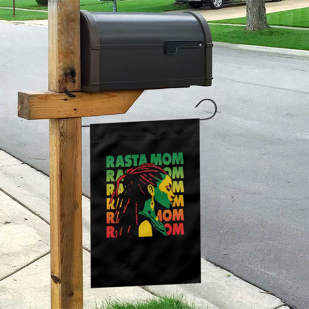 Rasta Mom Garden Flag Jamaican Black Girls Flag Dreadlocks - Wonder Print Shop