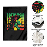 Rasta Mom Garden Flag Jamaican Black Girls Flag Dreadlocks - Wonder Print Shop