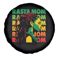 Rasta Mom Spare Tire Cover Jamaican Black Girls Flag Dreadlocks - Wonder Print Shop