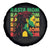 Rasta Mom Spare Tire Cover Jamaican Black Girls Flag Dreadlocks - Wonder Print Shop
