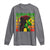Rasta Mom Long Sleeve Shirt Jamaican Black Girls Flag Dreadlocks - Wonder Print Shop