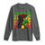 Rasta Mom Long Sleeve Shirt Jamaican Black Girls Flag Dreadlocks - Wonder Print Shop