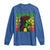 Rasta Mom Long Sleeve Shirt Jamaican Black Girls Flag Dreadlocks - Wonder Print Shop