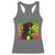 Rasta Mom Racerback Tank Top Jamaican Black Girls Flag Dreadlocks - Wonder Print Shop