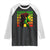Rasta Mom Raglan Shirt Jamaican Black Girls Flag Dreadlocks - Wonder Print Shop