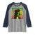 Rasta Mom Raglan Shirt Jamaican Black Girls Flag Dreadlocks - Wonder Print Shop