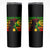 Rasta Mom Skinny Tumbler Jamaican Black Girls Flag Dreadlocks - Wonder Print Shop