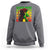 Rasta Mom Sweatshirt Jamaican Black Girls Flag Dreadlocks - Wonder Print Shop