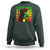 Rasta Mom Sweatshirt Jamaican Black Girls Flag Dreadlocks - Wonder Print Shop