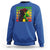 Rasta Mom Sweatshirt Jamaican Black Girls Flag Dreadlocks - Wonder Print Shop