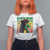 Rasta Mom T Shirt For Women Jamaican Black Girls Flag Dreadlocks - Wonder Print Shop