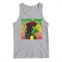 Rasta Mom Tank Top Jamaican Black Girls Flag Dreadlocks - Wonder Print Shop