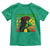 Rasta Mom Toddler T Shirt Jamaican Black Girls Flag Dreadlocks - Wonder Print Shop
