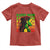 Rasta Mom Toddler T Shirt Jamaican Black Girls Flag Dreadlocks - Wonder Print Shop