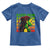 Rasta Mom Toddler T Shirt Jamaican Black Girls Flag Dreadlocks - Wonder Print Shop