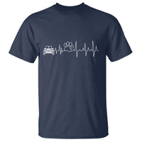 4x4 Off Road Car Riding Vintage Pet Paw Heartbeat T Shirt - Wonder Print Shop