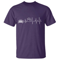 4x4 Off Road Car Riding Vintage Pet Paw Heartbeat T Shirt - Wonder Print Shop