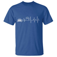4x4 Off Road Car Riding Vintage Pet Paw Heartbeat T Shirt - Wonder Print Shop