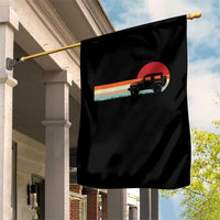 Off Road QUAD ATV Car Vintage Retro Sunset Garden Flag - Wonder Print Shop