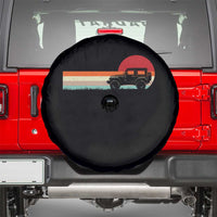 Off Road QUAD ATV Car Vintage Retro Sunset Spare Tire Cover - Wonder Print Shop