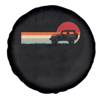 Off Road QUAD ATV Car Vintage Retro Sunset Spare Tire Cover - Wonder Print Shop