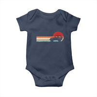Off Road QUAD ATV Car Vintage Retro Sunset Baby Onesie - Wonder Print Shop