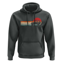 Off Road QUAD ATV Car Vintage Retro Sunset Hoodie - Wonder Print Shop