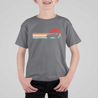 Off Road QUAD ATV Car Vintage Retro Sunset T Shirt For Kid - Wonder Print Shop