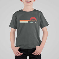 Off Road QUAD ATV Car Vintage Retro Sunset T Shirt For Kid - Wonder Print Shop