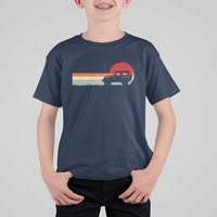 Off Road QUAD ATV Car Vintage Retro Sunset T Shirt For Kid - Wonder Print Shop
