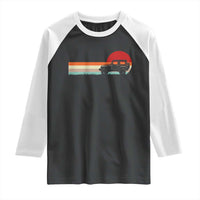 Off Road QUAD ATV Car Vintage Retro Sunset Raglan Shirt - Wonder Print Shop