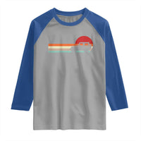 Off Road QUAD ATV Car Vintage Retro Sunset Raglan Shirt - Wonder Print Shop
