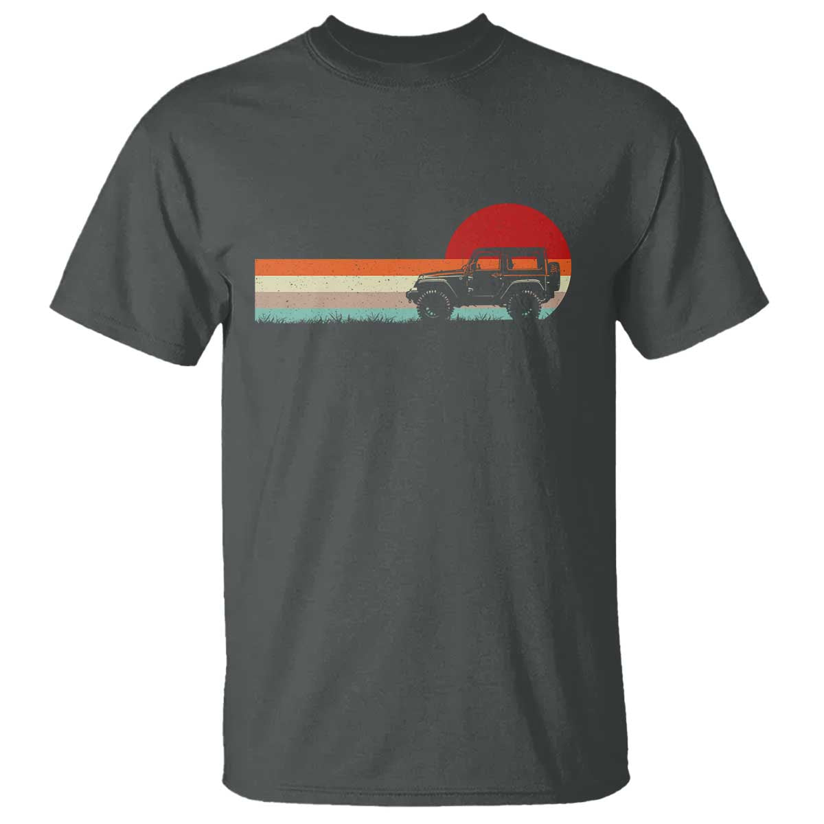 Off Road QUAD ATV Car Vintage Retro Sunset T Shirt - Wonder Print Shop