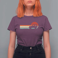 Off Road QUAD ATV Car Vintage Retro Sunset T Shirt For Women - Wonder Print Shop