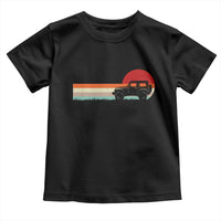 Off Road QUAD ATV Car Vintage Retro Sunset Toddler T Shirt - Wonder Print Shop