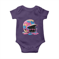 Funny Baseball Helmet Ice Cream Baseball Drip Baby Onesie - Wonder Print Shop