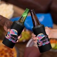 Funny Baseball Helmet Ice Cream Baseball Drip 4 in 1 Can Cooler Tumbler - Wonder Print Shop